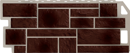 фасадная панель Файнбер Natur коричневый